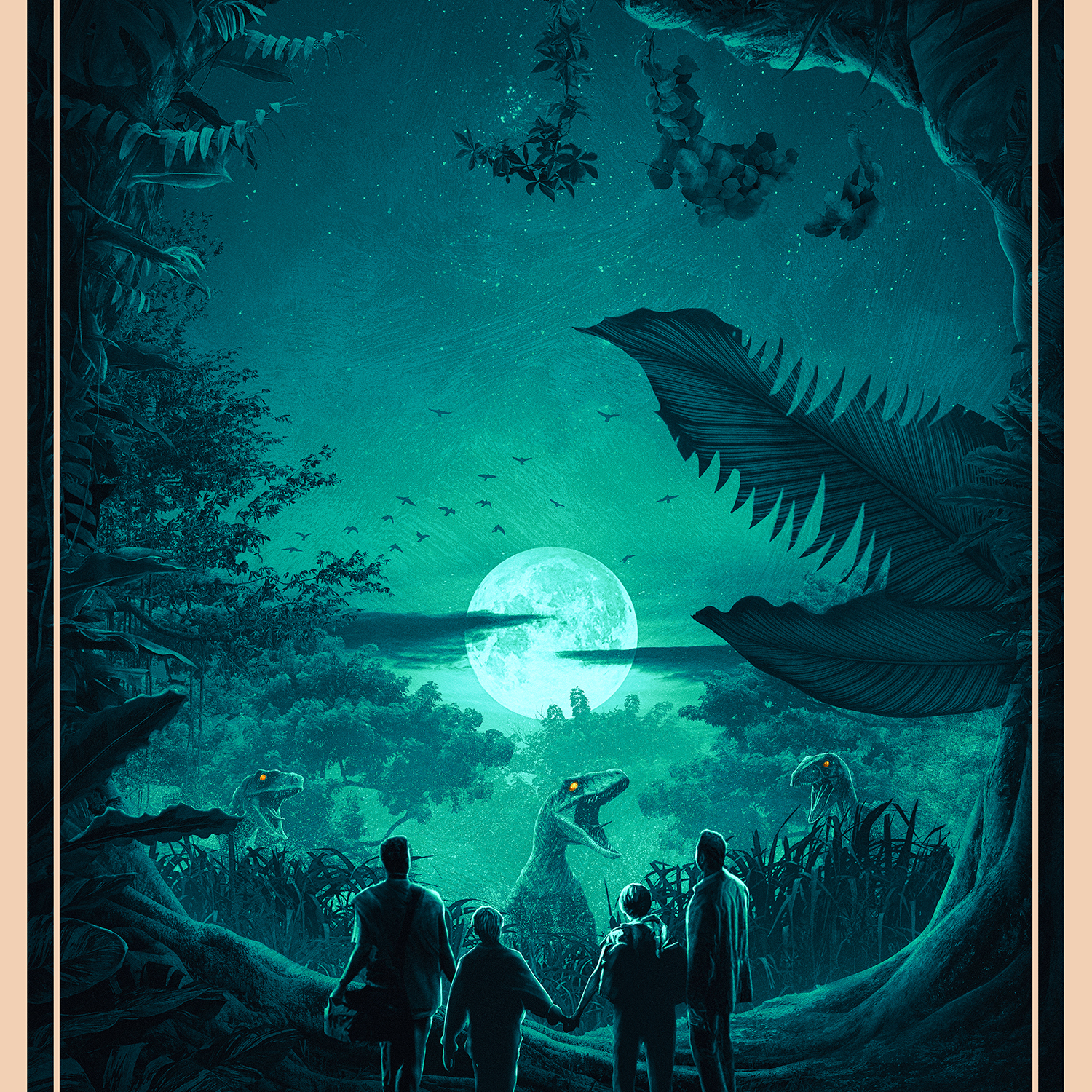 Nicolas Tetreault-Abel "Jurassic Park: The Lost World" Acrylic Panel Print