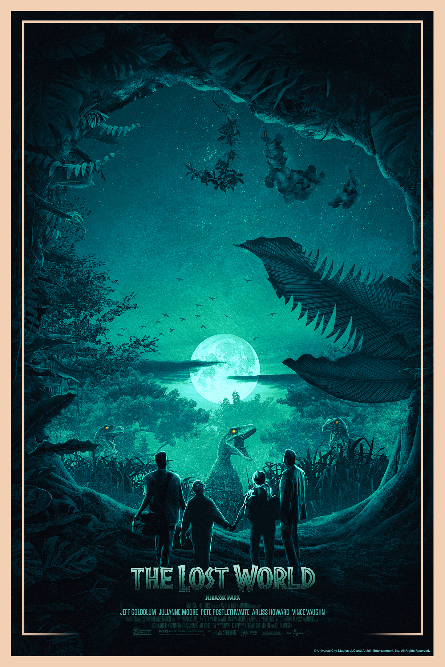 Nicolas Tetreault-Abel "Jurassic Park: The Lost World" Acrylic Panel Print