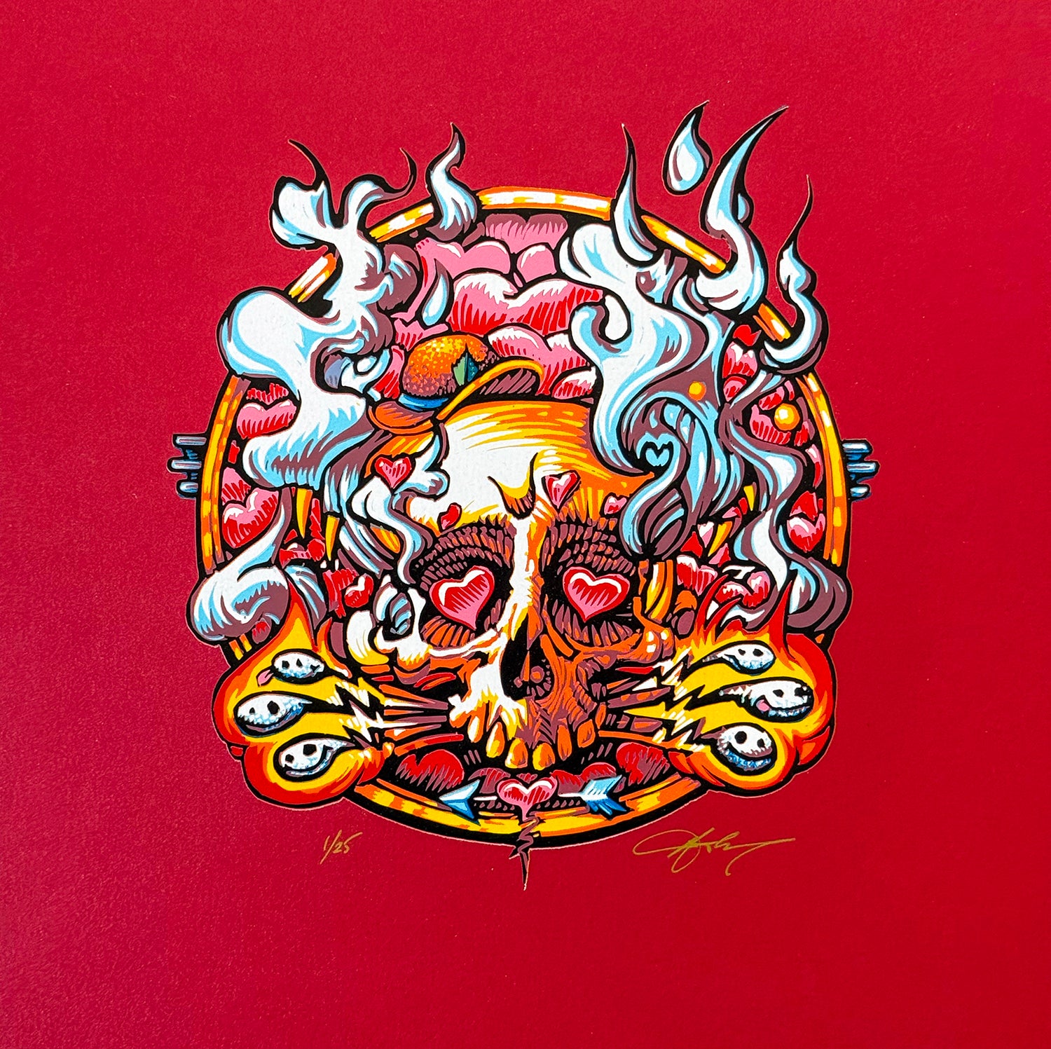 AJ Masthay "LoveLight" Jupiter Red Stardream Variant