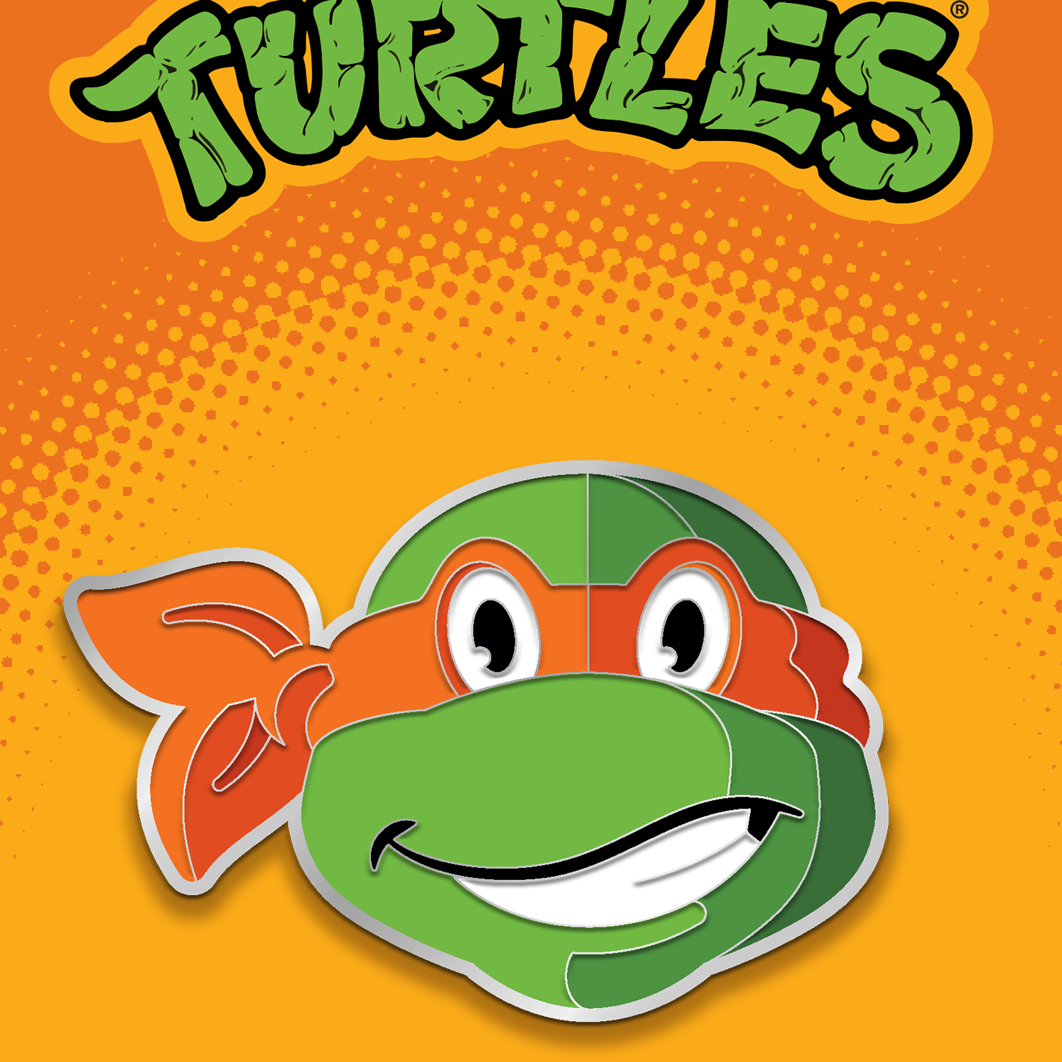 Tom Whalen "TMNT: Mikey" Enamel Pin