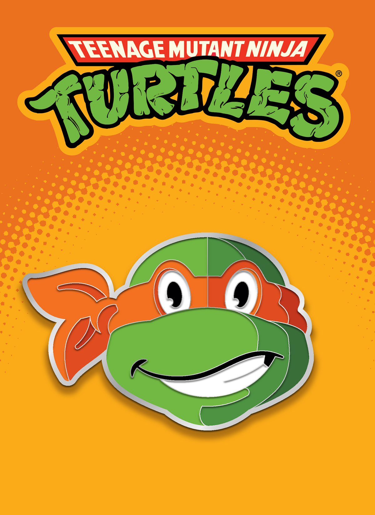 Tom Whalen "TMNT: Mikey" Enamel Pin