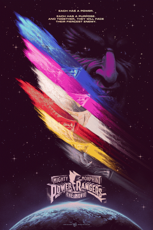 Matt Ryan Tobin "Mighty Morphin Power Rangers: The Movie" Foil Variant