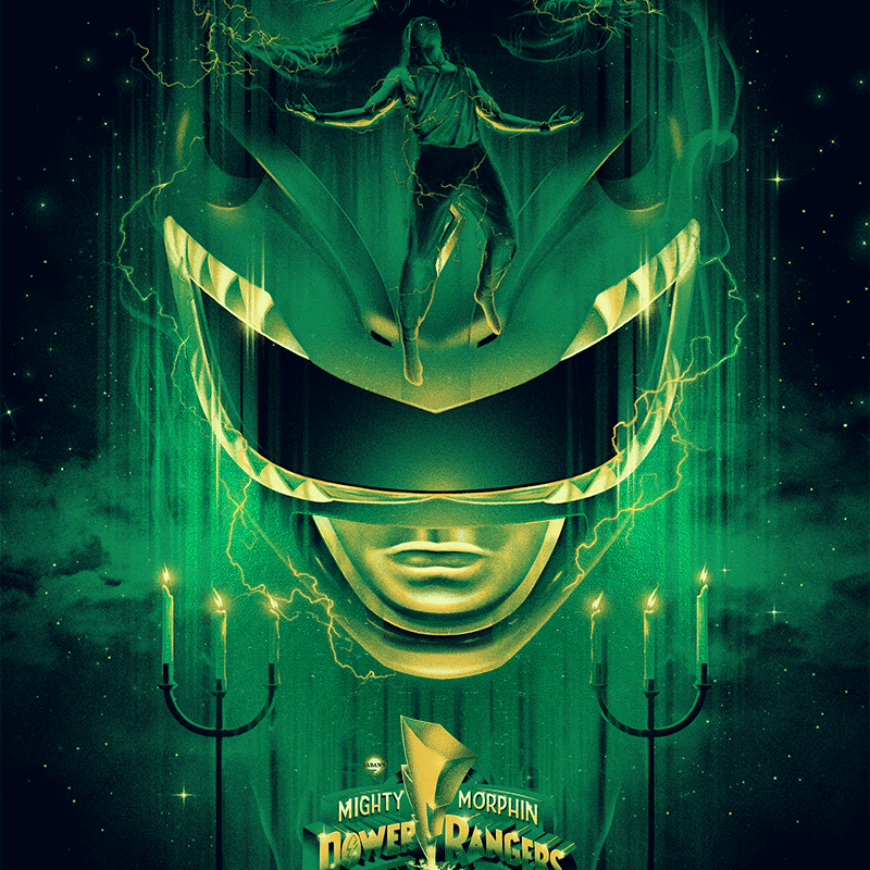 Matt Ryan Tobin "Green with Evil (Power Rangers)" Foil Variant