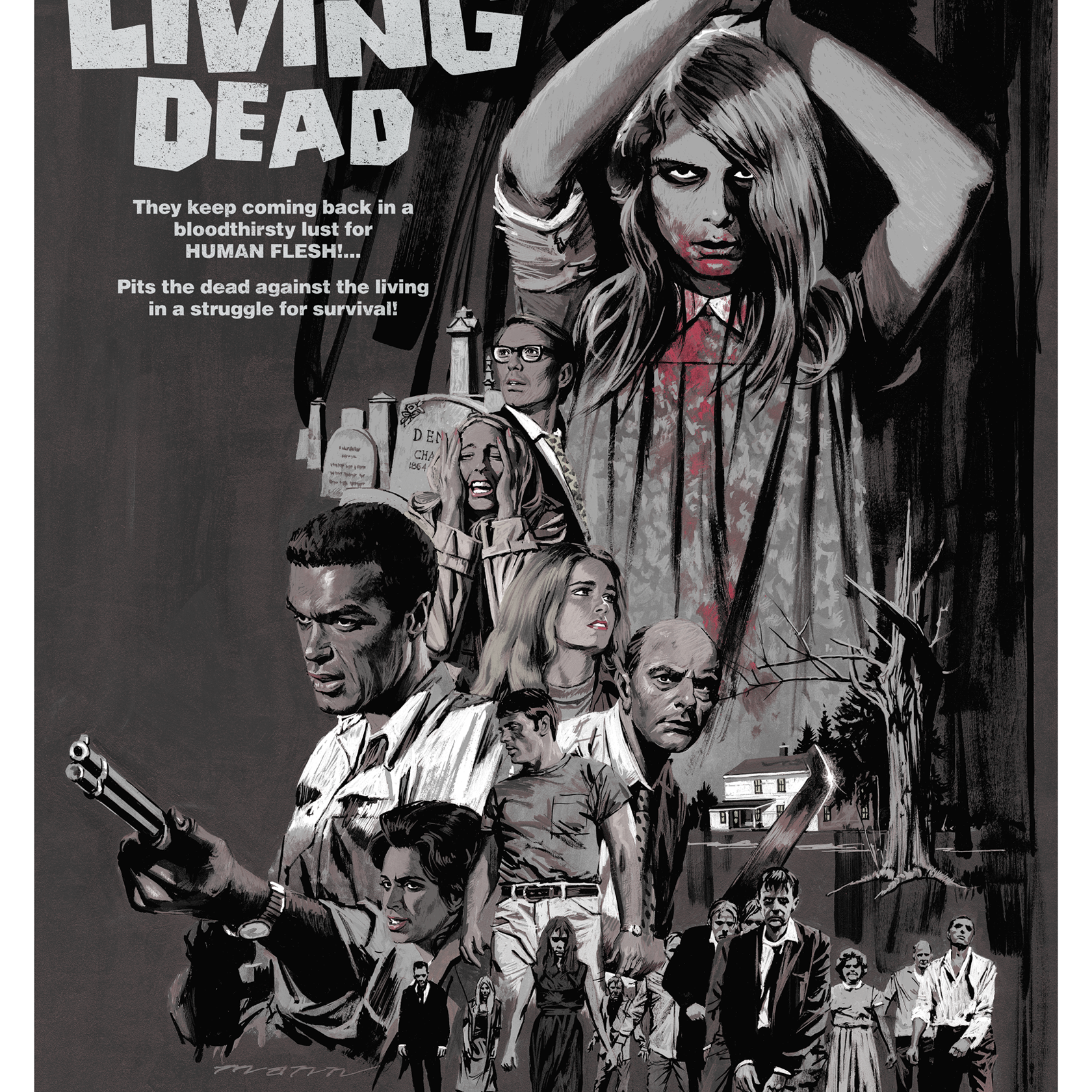 Paul Mann "Night of the Living Dead"