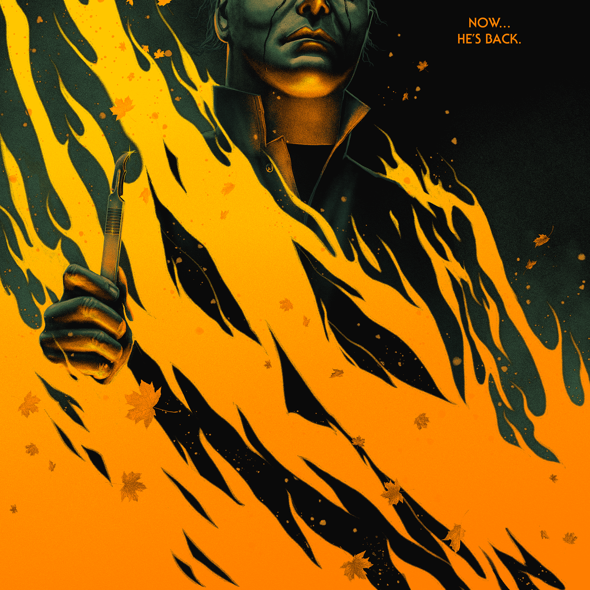 Matt Ryan Tobin "Halloween II" Acrylic Panel Print