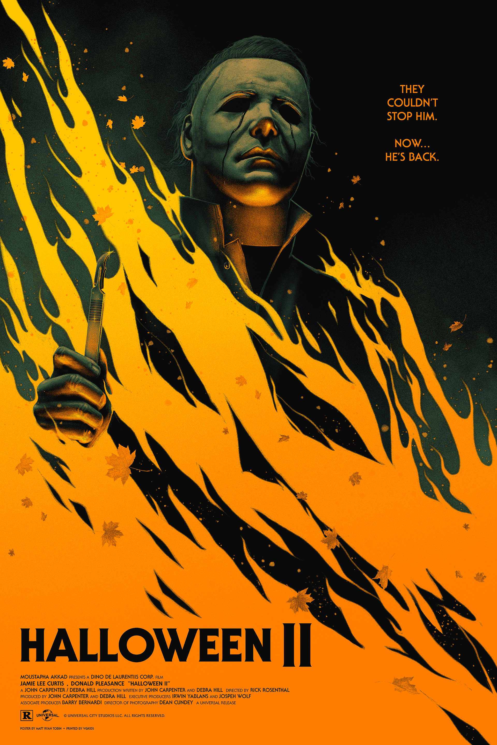 Matt Ryan Tobin "Halloween II" Acrylic Panel Print