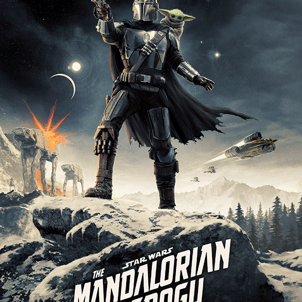 Matt Ferguson "The Mandalorian and Grogu" 3D Lenticular PLEX