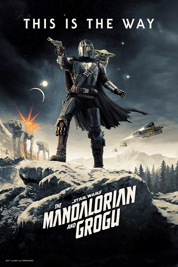 Matt Ferguson "The Mandalorian and Grogu" 3D Lenticular PLEX