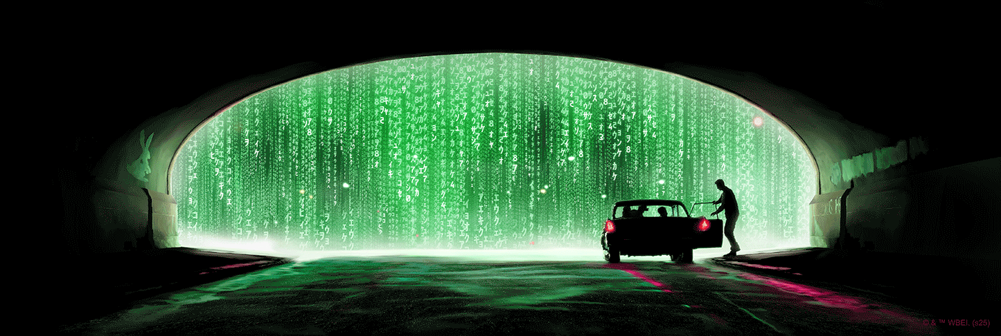 Ben Harman "Down the Rabbit Hole (The Matrix)" 3D Flip Lenticular