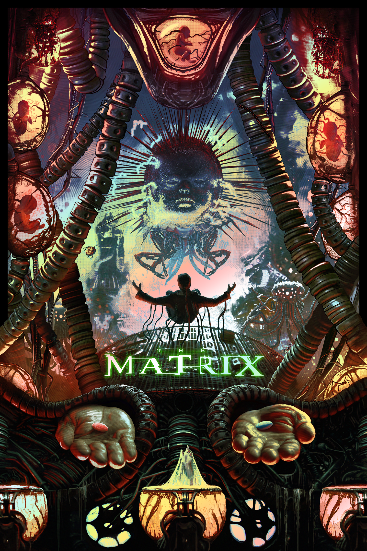 Pablo Olivera "The Matrix" Rainbow Foil Variant - AP