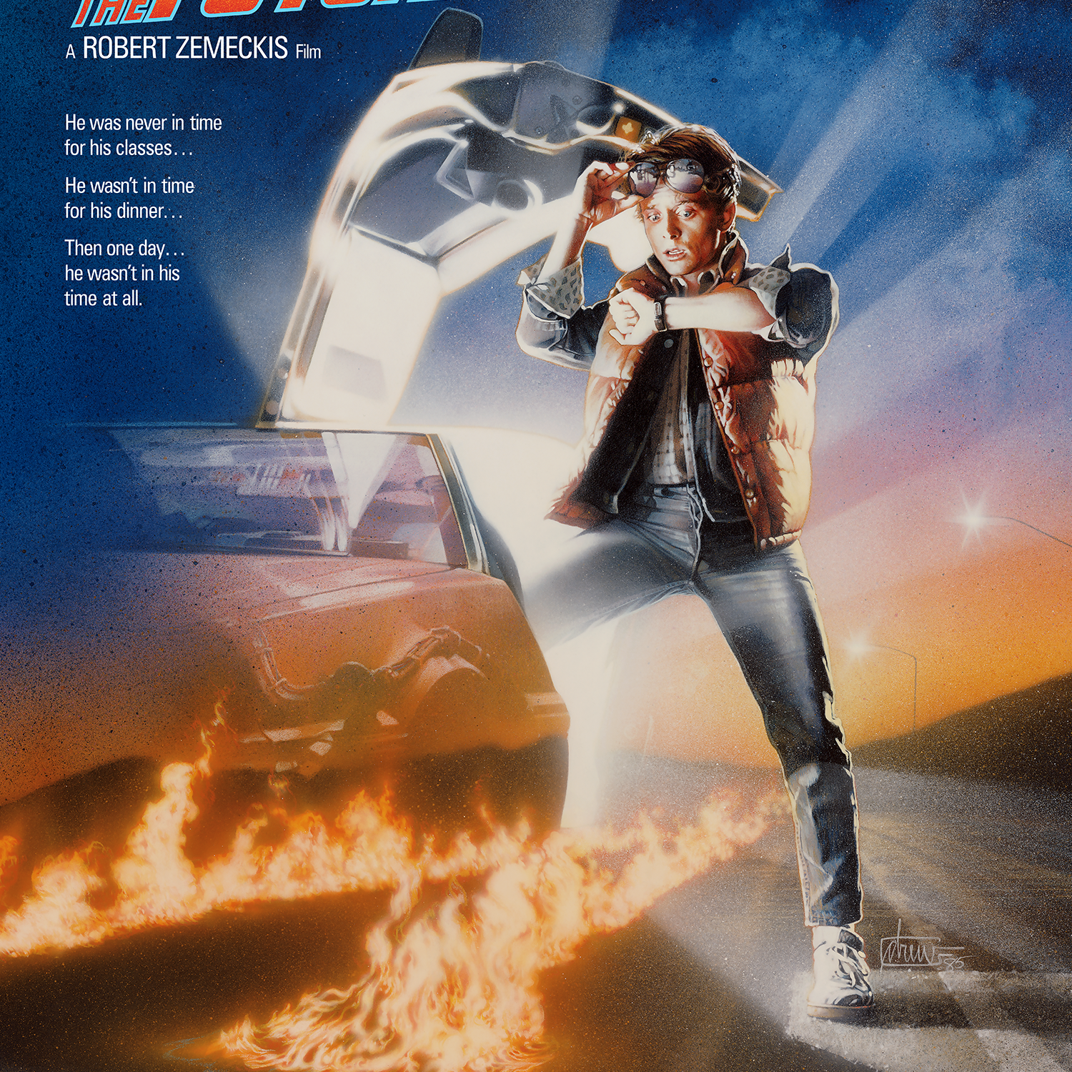 Drew Struzan "Back to the Future Trilogy" Acrylic Panel Print (SET)