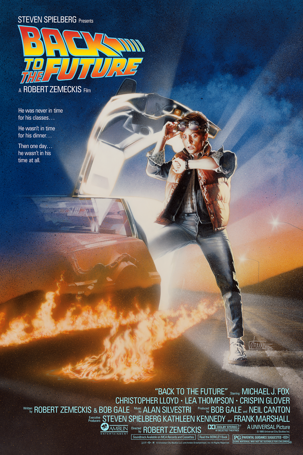 Drew Struzan "Back to the Future Trilogy" Acrylic Panel Print (SET)