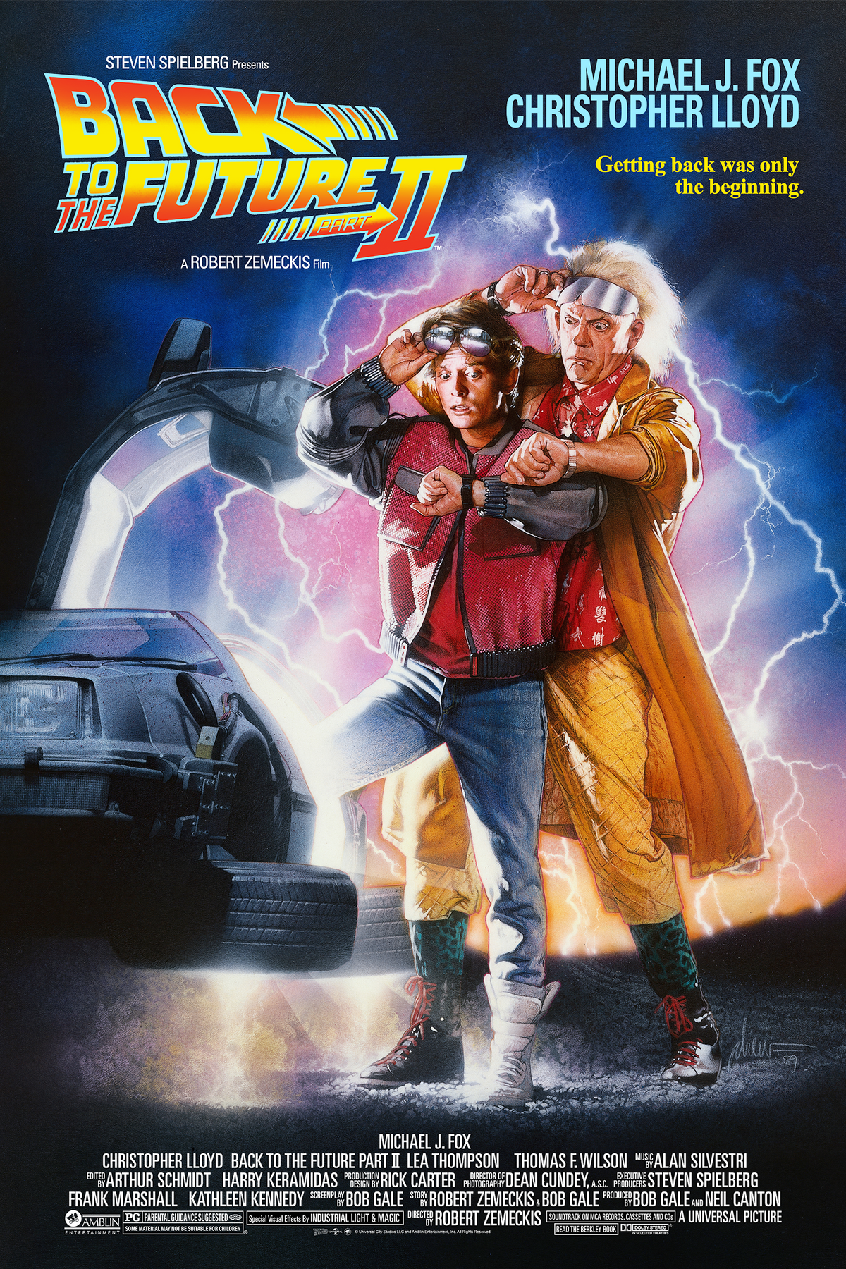 Drew Struzan "Back to the Future Trilogy" Acrylic Panel Print (SET)