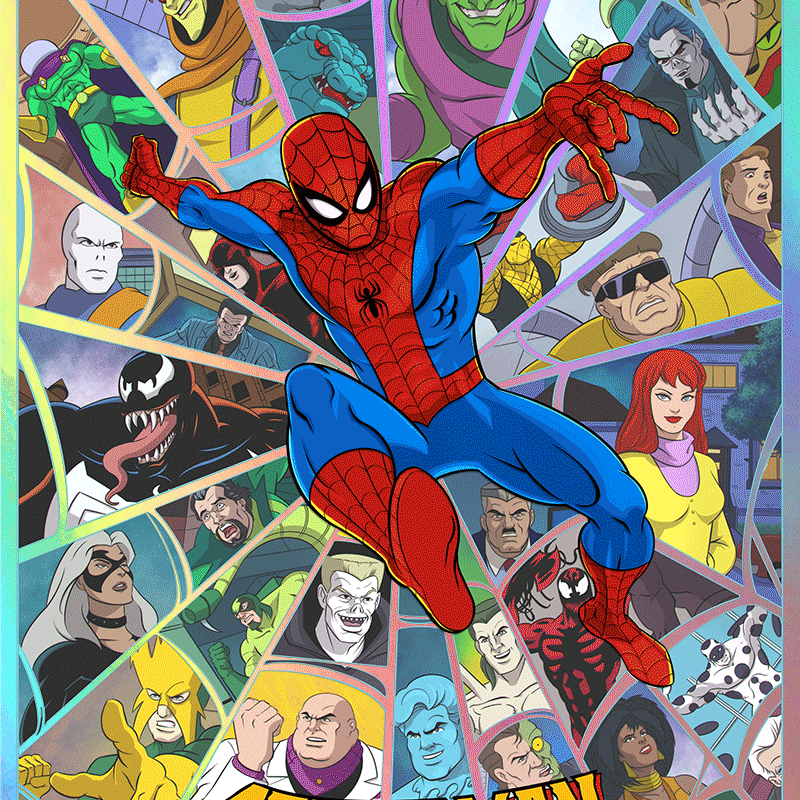 Mike McGee "Spider-Man: The Animated Series" Foil Variant