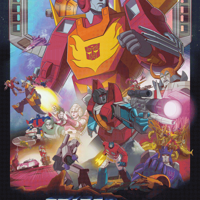 Mike McGee "The Transformers: The Movie" Foil Variant