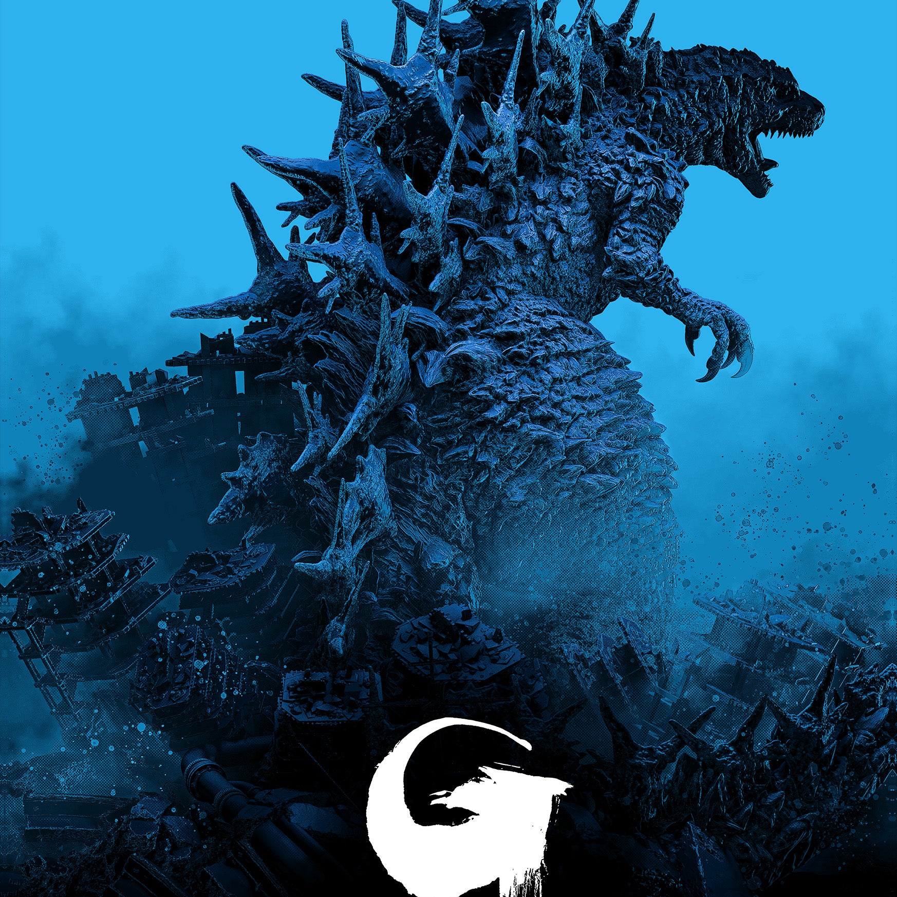 Pascal Blanche "Godzilla Minus One" Blue Variant