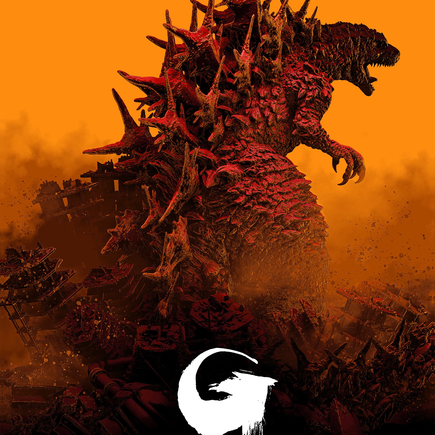 Pascal Blanche "Godzilla Minus One" Orange Variant