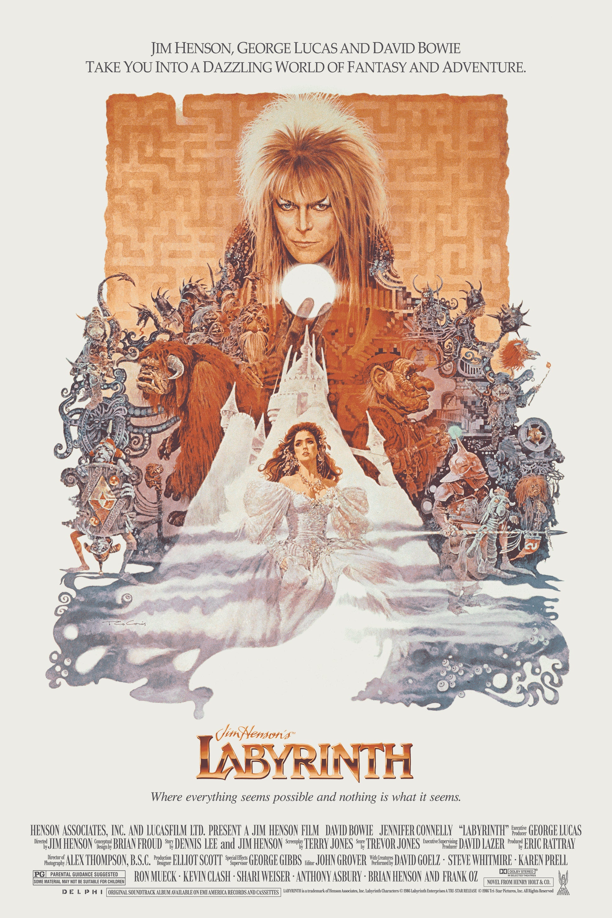 Labyrinth - Theatrical - Screen Print