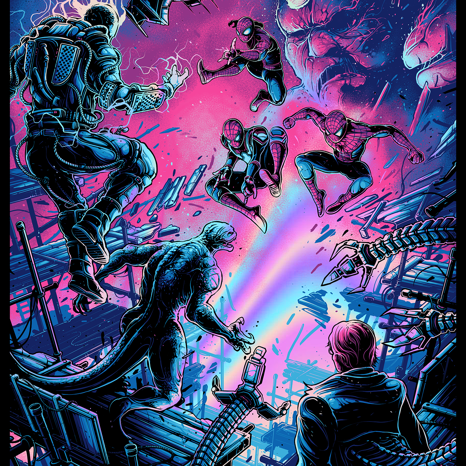 Dan Mumford "Spider-Man: No Way Home" Foil Variant