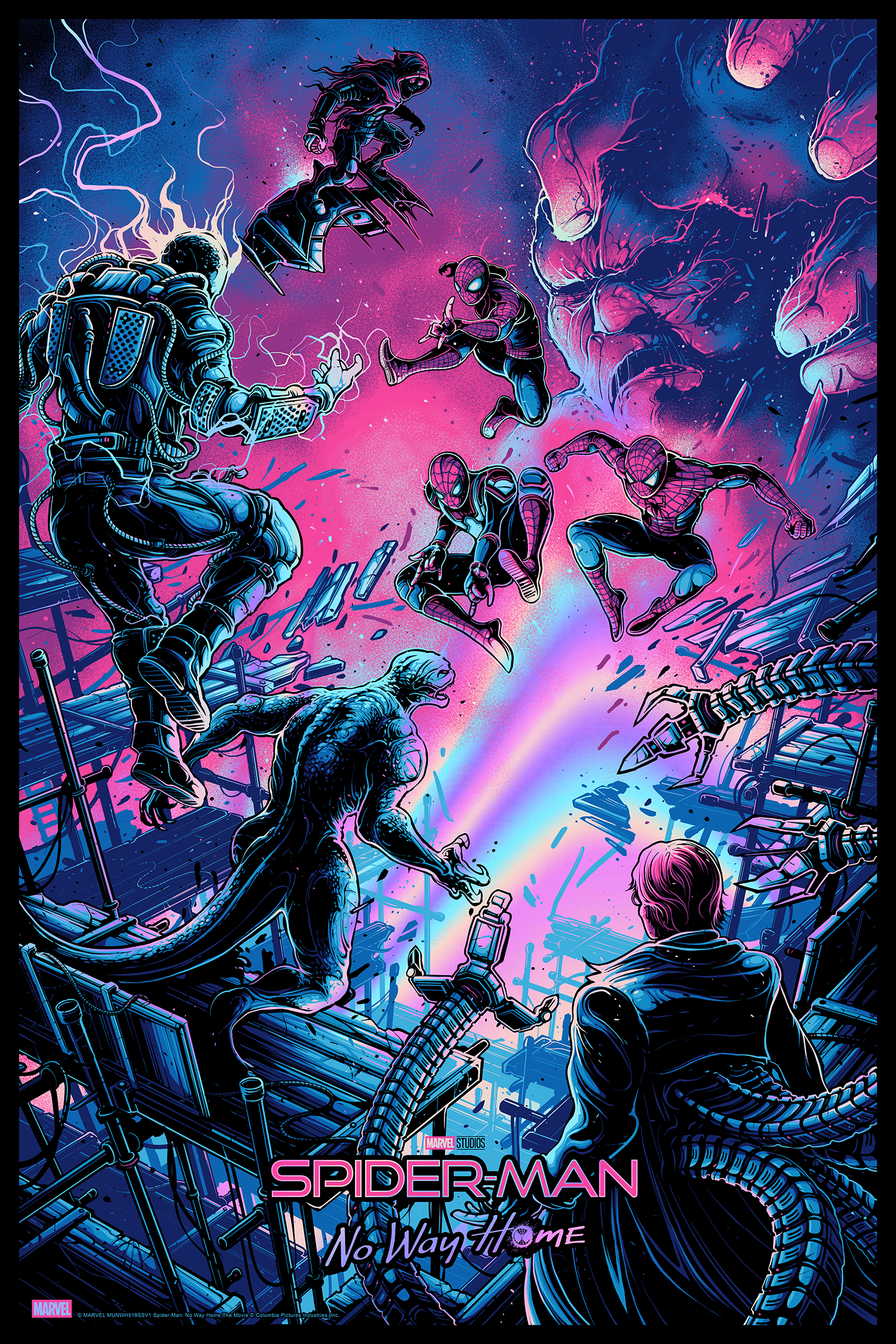 Dan Mumford "Spider-Man: No Way Home" Foil Variant