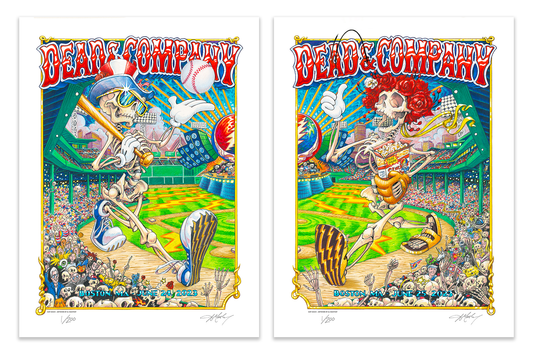 AJ Masthay "Dead & Company - Fenway Night #1 & #2" SET