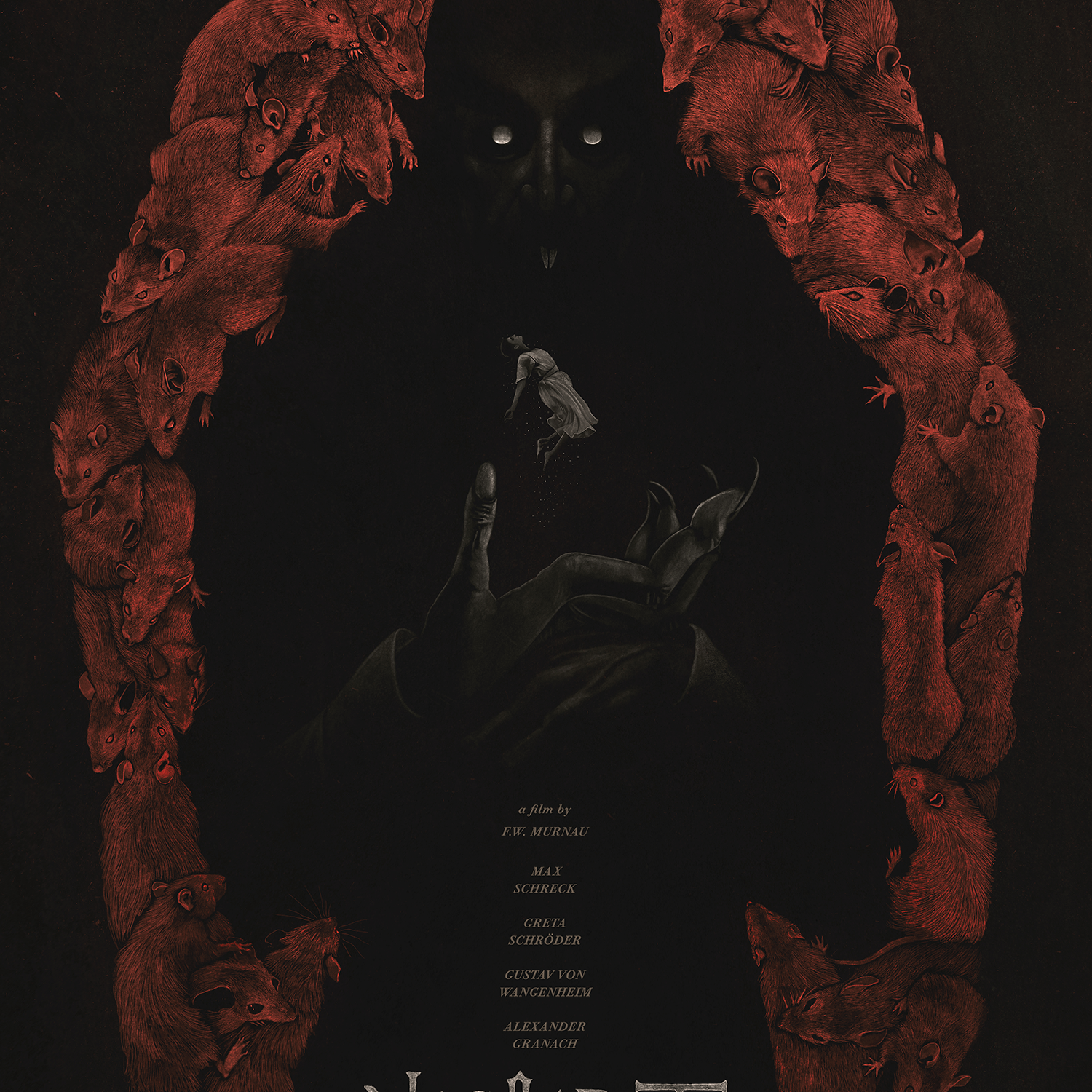 Peter Strain "Nosferatu" Variant - Acrylic Panel Print