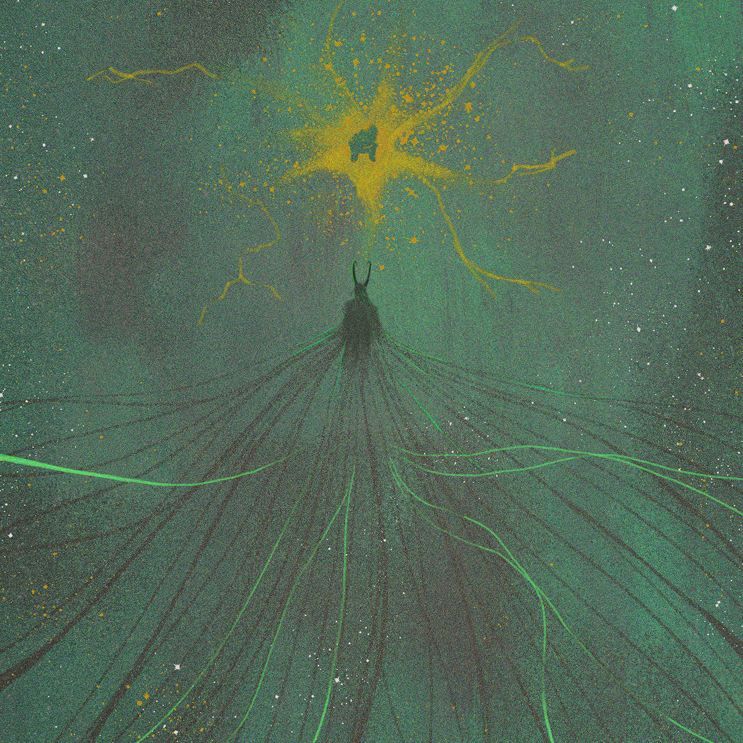 Nan Lawson "Glorious Purpose (Loki)" Acrylic Panel Print