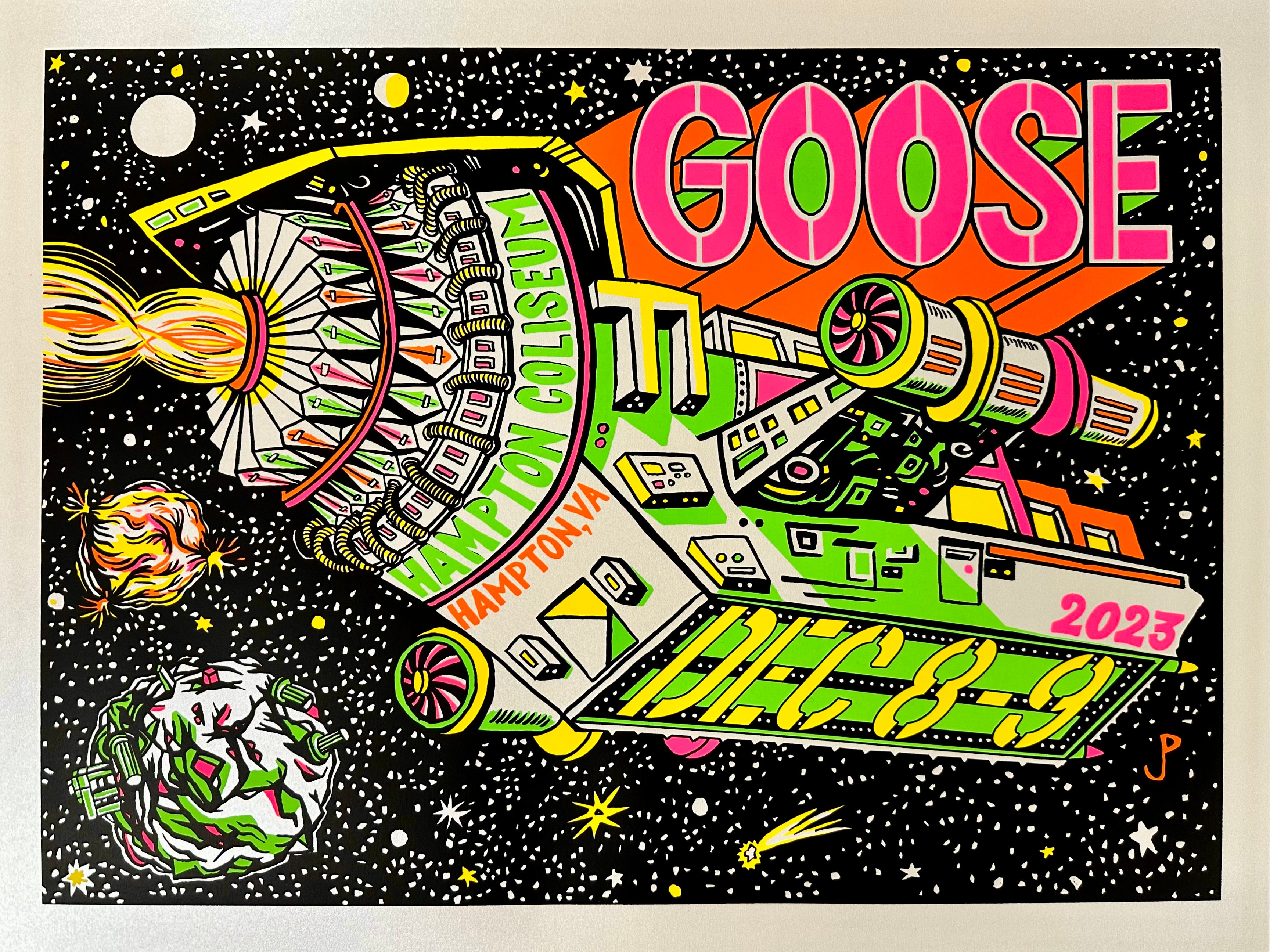 Jim Pollock "GOOSE - Hampton Coliseum " [LOTTERY ENTRY]