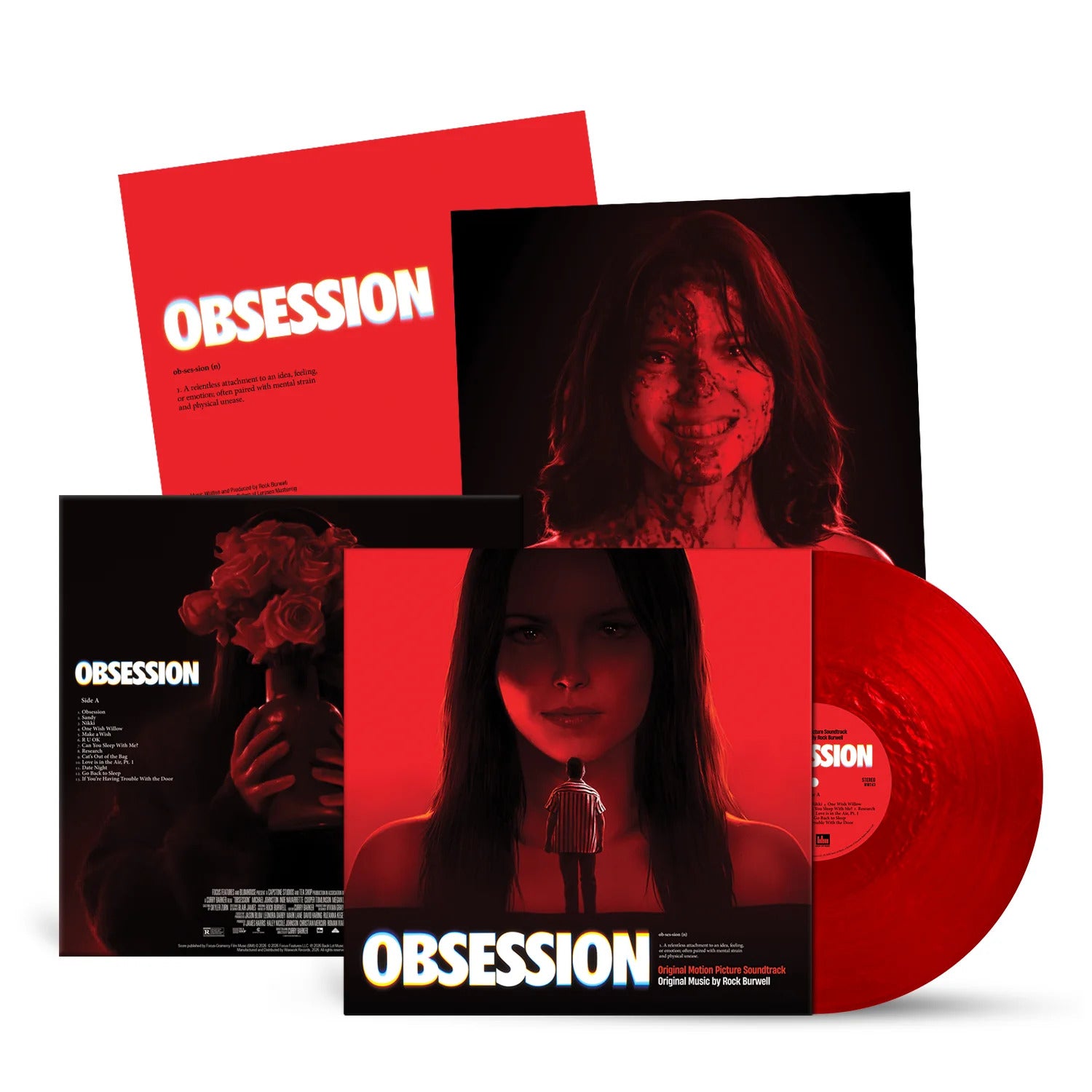 OBSESSION Original Motion Picture Soundtrack LP
