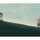 Mark Englert & Charles M. Schulz "One must imagine Charlie Brown happy" Multi-Layer Acrylic