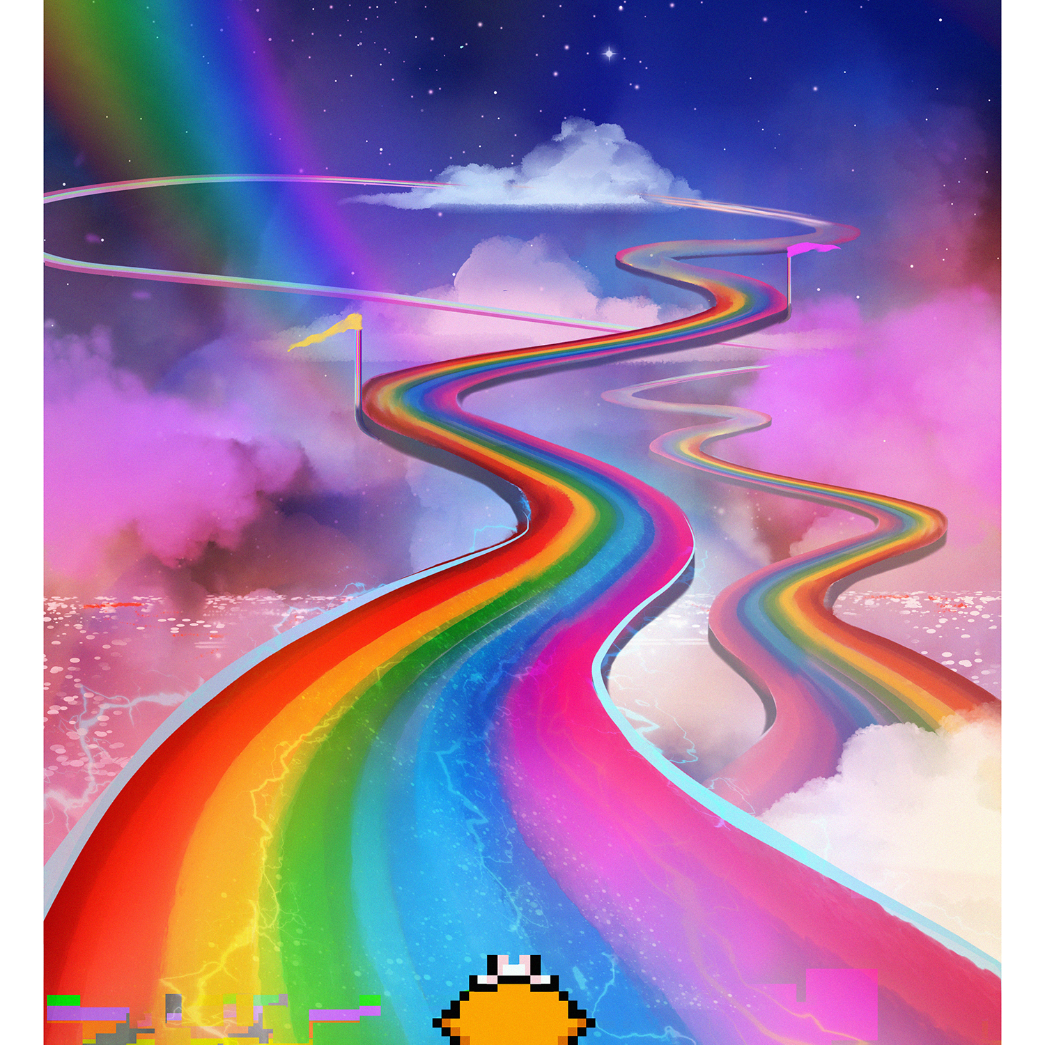 Andy Fairhurst "Peach" Acrylic Panel Print
