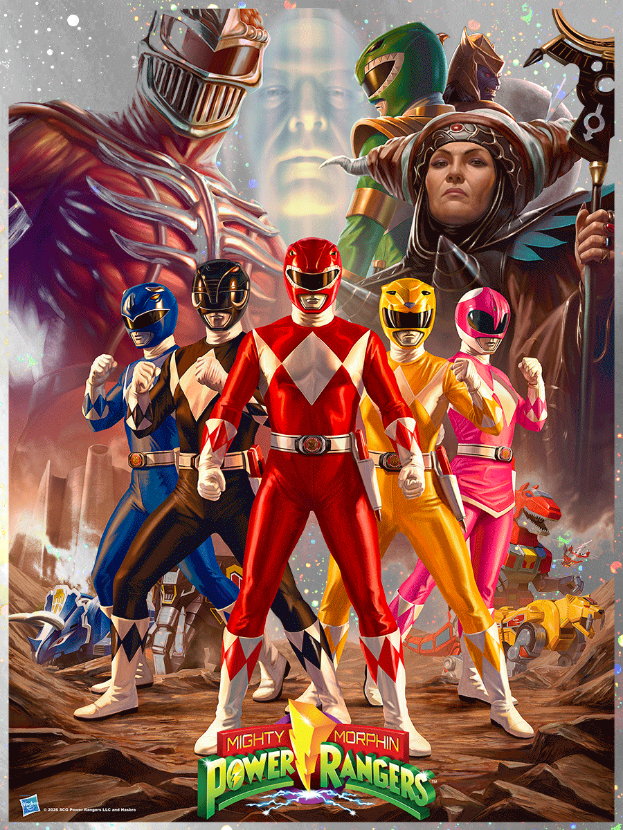 Carlos Dattoli "Mighty Morphin Power Rangers" Galaxy Foil Variant