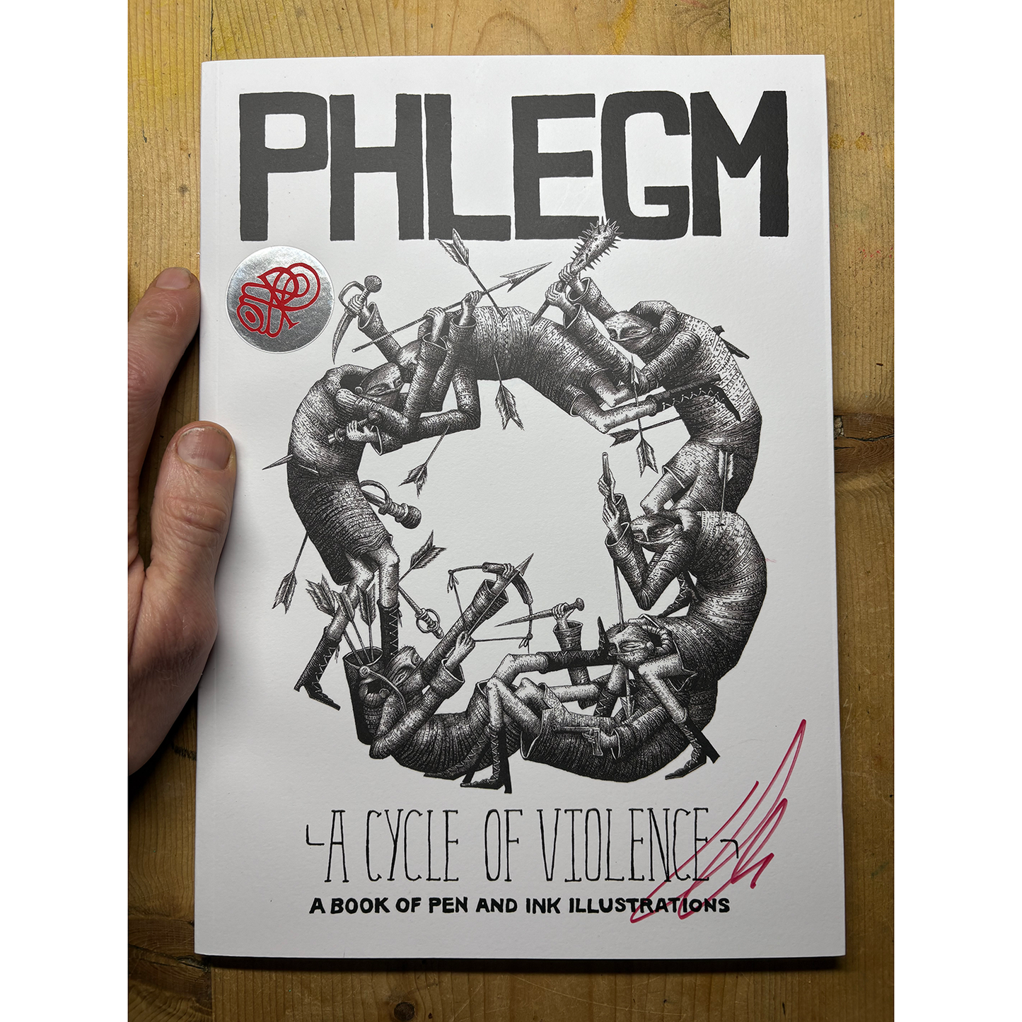 Phlegm "A Cycle of VIolence" Book
