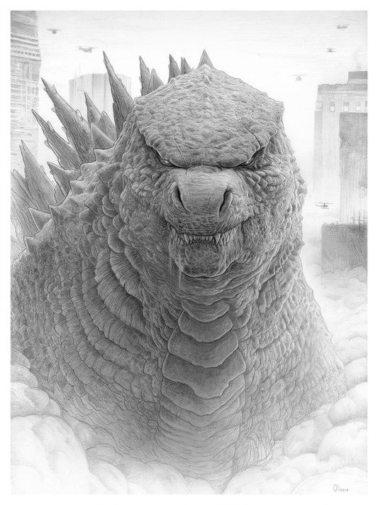 Pablo Olivera "Godzilla vs. Kong" Acrylic Panel Print (KONG)
