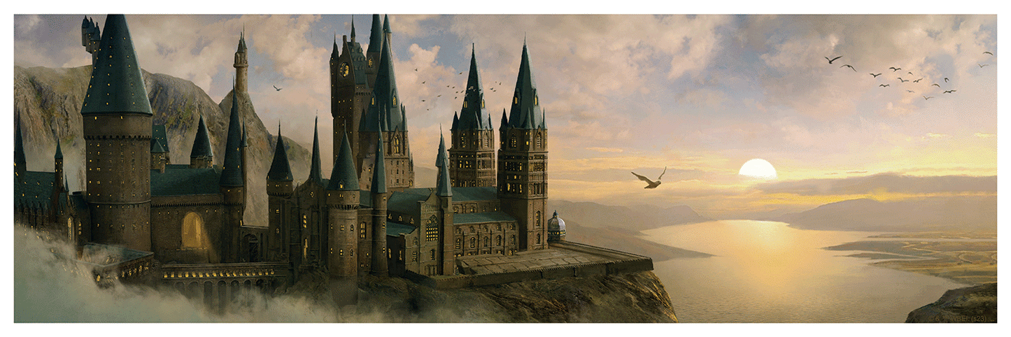 Pablo Olivera "Hogwarts" 3D Flip Lenticular