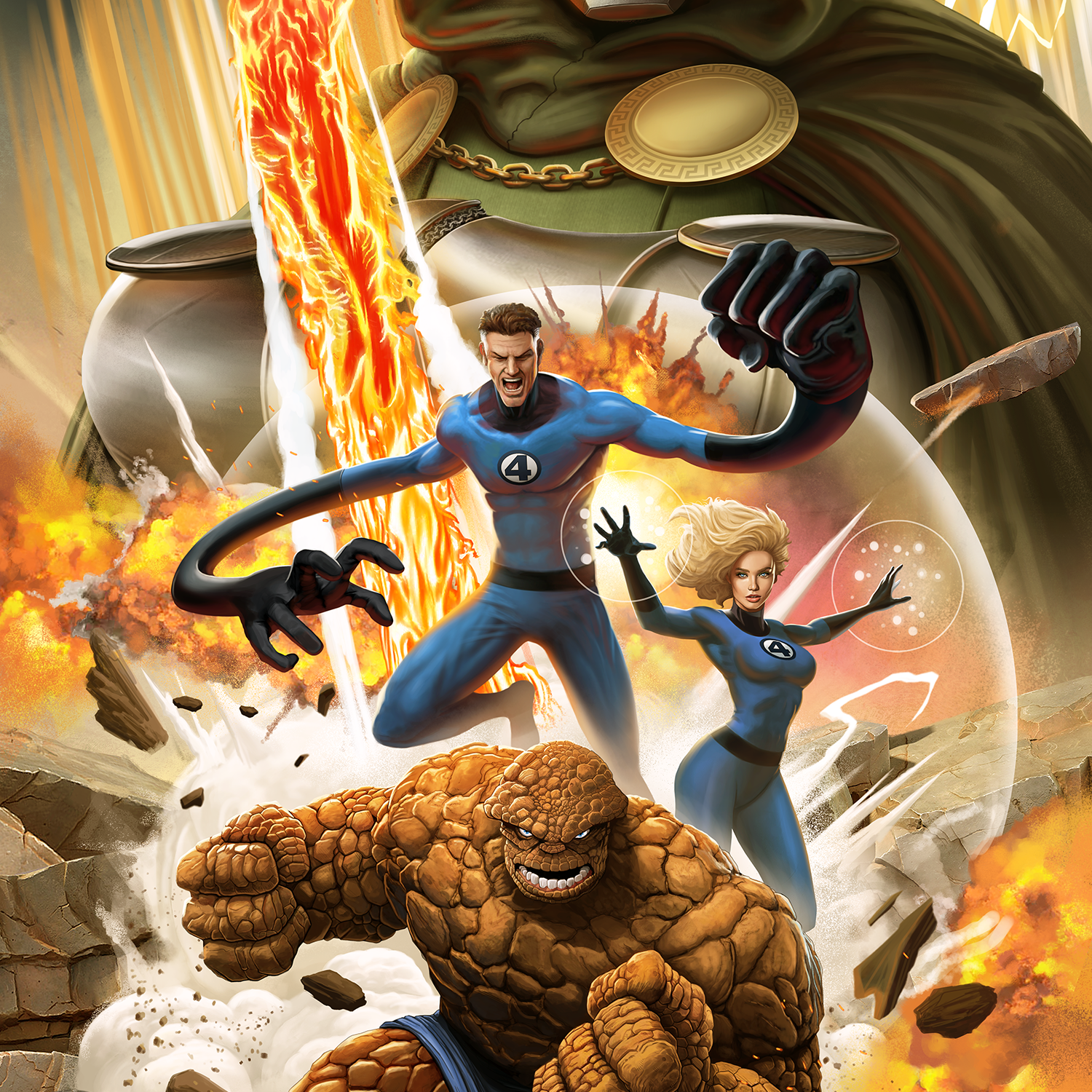 Pablo Olivera "Doom's Reckoning" Variant - Acrylic Panel Print