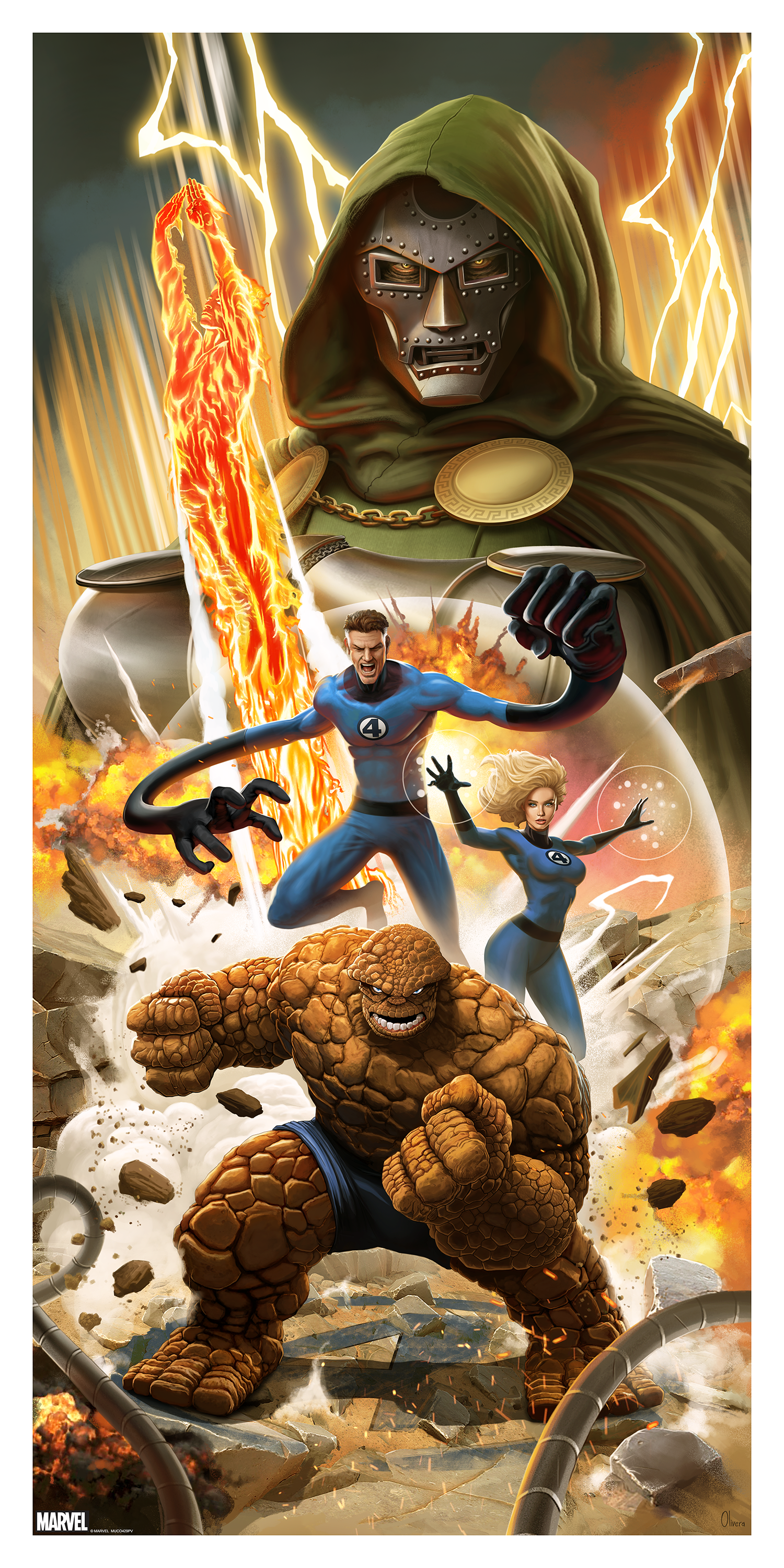 Pablo Olivera "Doom's Reckoning" Variant - AP