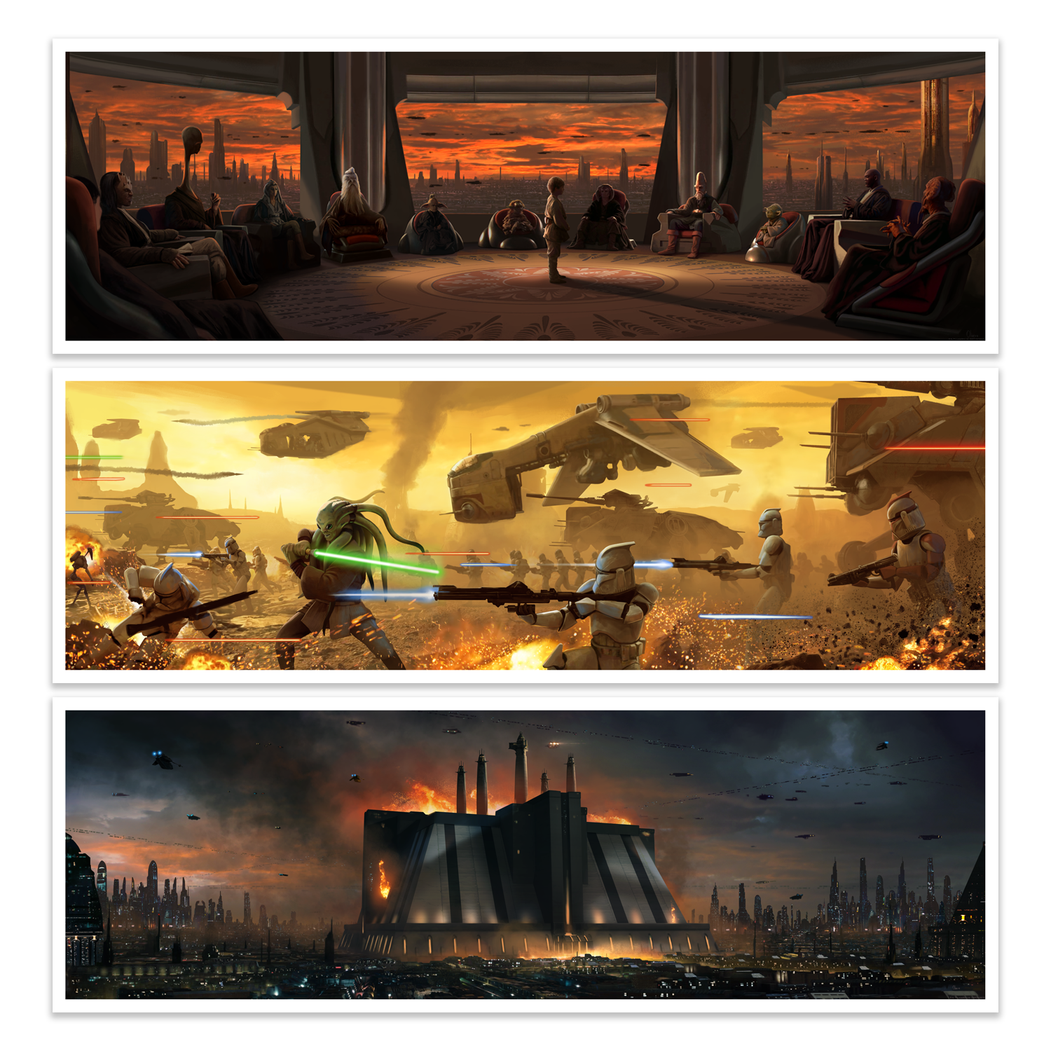 Pablo Olivera "Star Wars Prequel Trilogy"