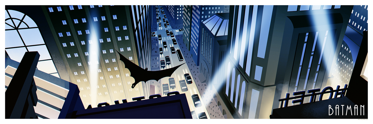 Pablo Olivera "Gotham City (Batman: The Animated Series)" Ver. B