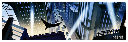 Pablo Olivera "Gotham City (Batman: The Animated Series)" Ver. B