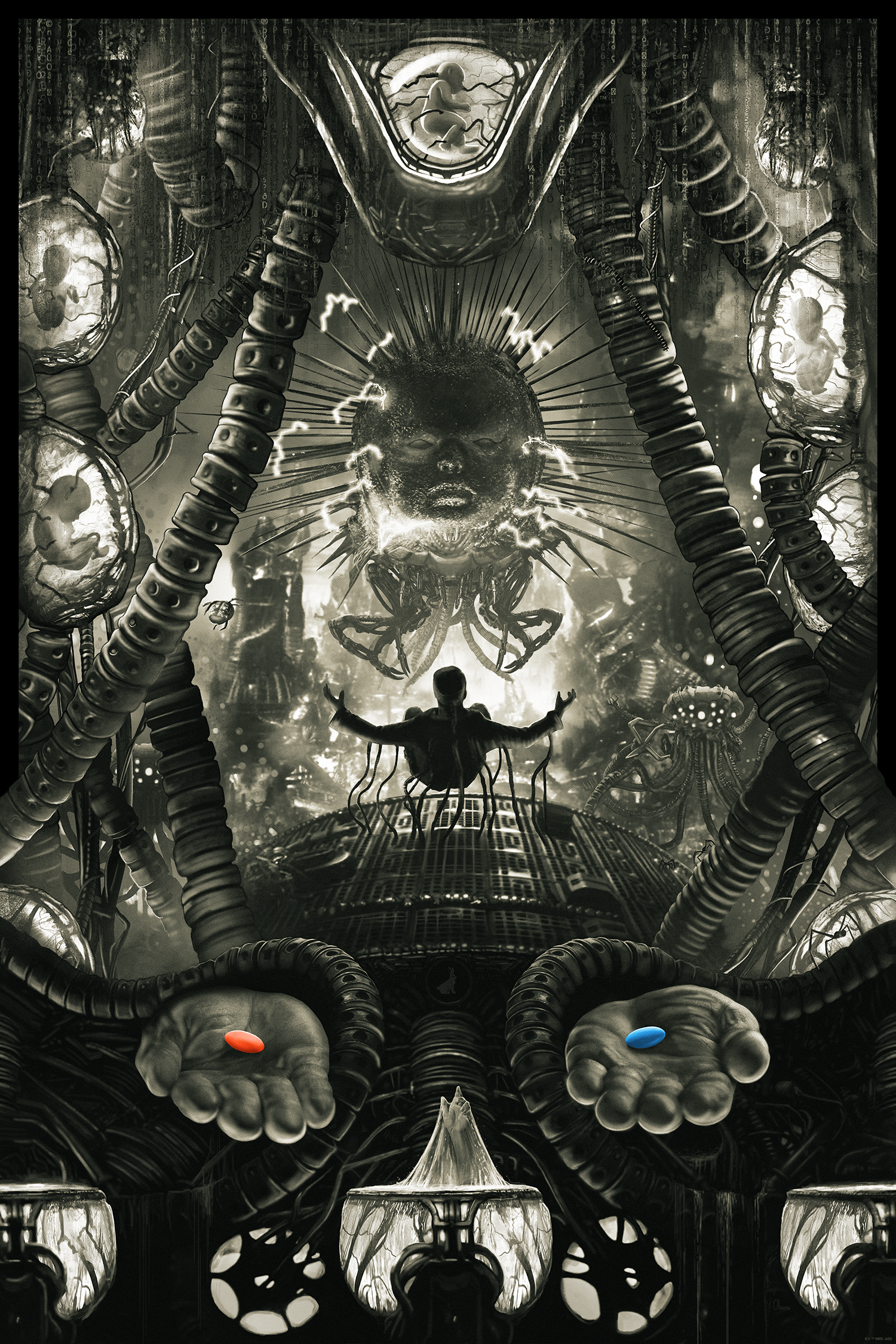 Pablo Olivera "The Matrix" B&W Variant - AP