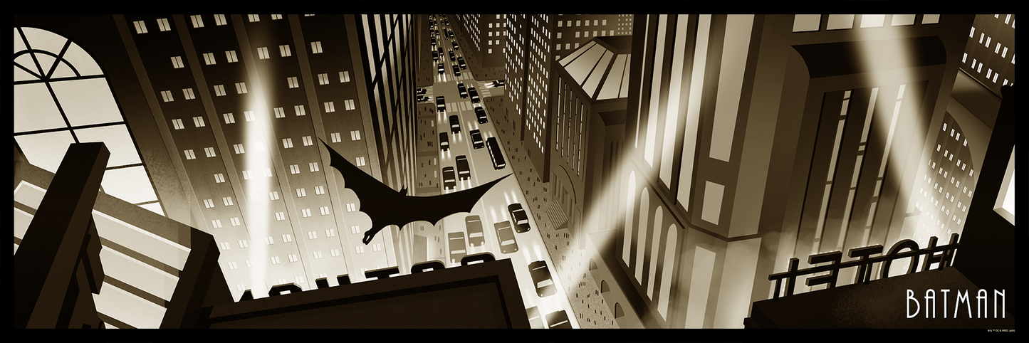 Pablo Olivera "Gotham City (Batman: The Animated Series)" Ver. D