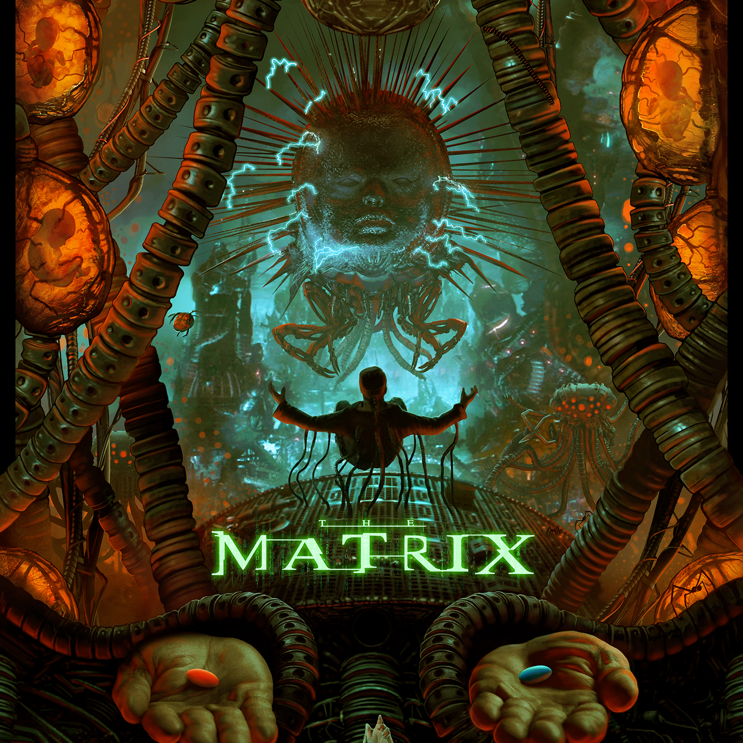 Pablo Olivera "The Matrix" Acrylic Panel Print