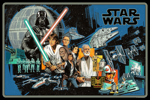 Paul Mann "The Battle of Hope (Star Wars: A New Hope)" Variant