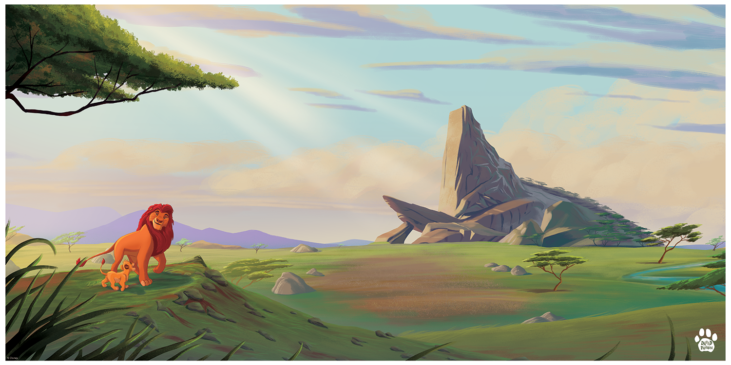 David Pavon "The Pride Lands (Day)"