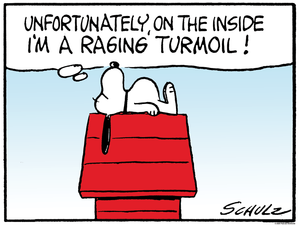 Charles M. Schulz "Raging Turmoil"
