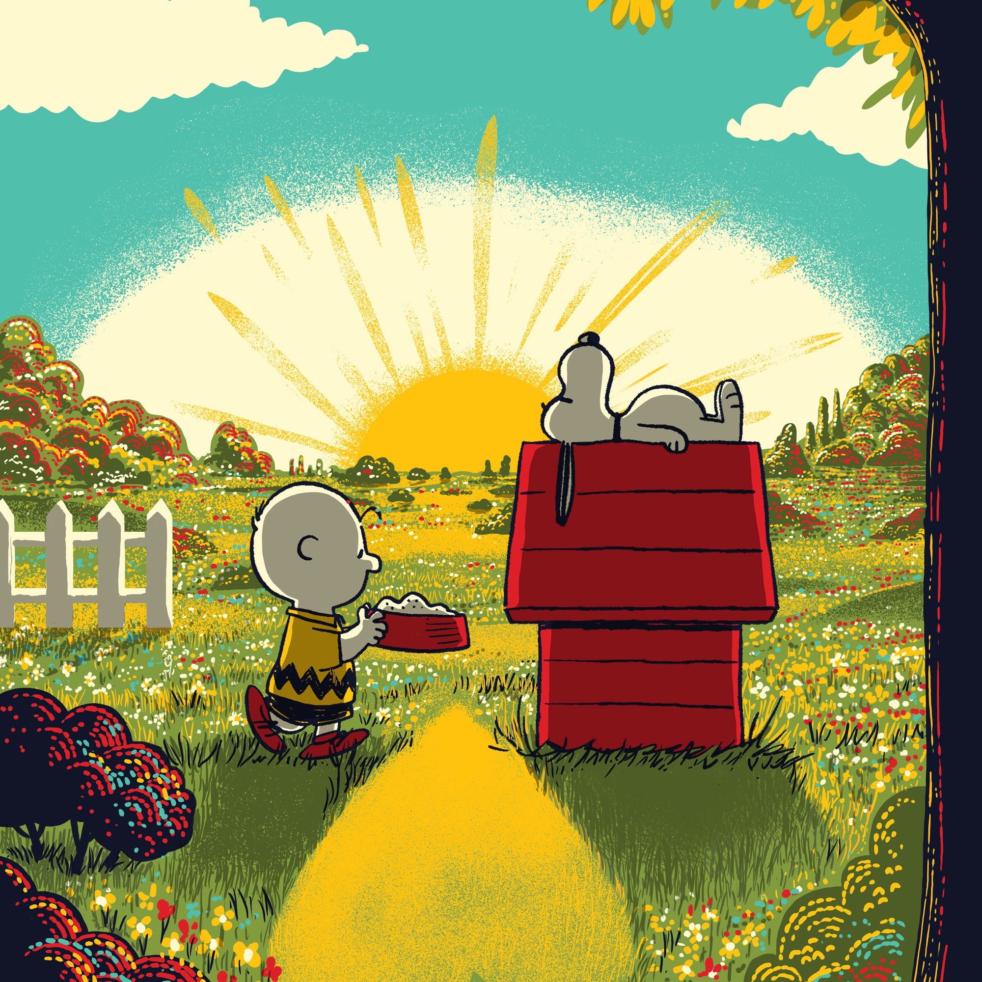 Raid71 & Charles M. Schulz "Peanuts: Dawn"