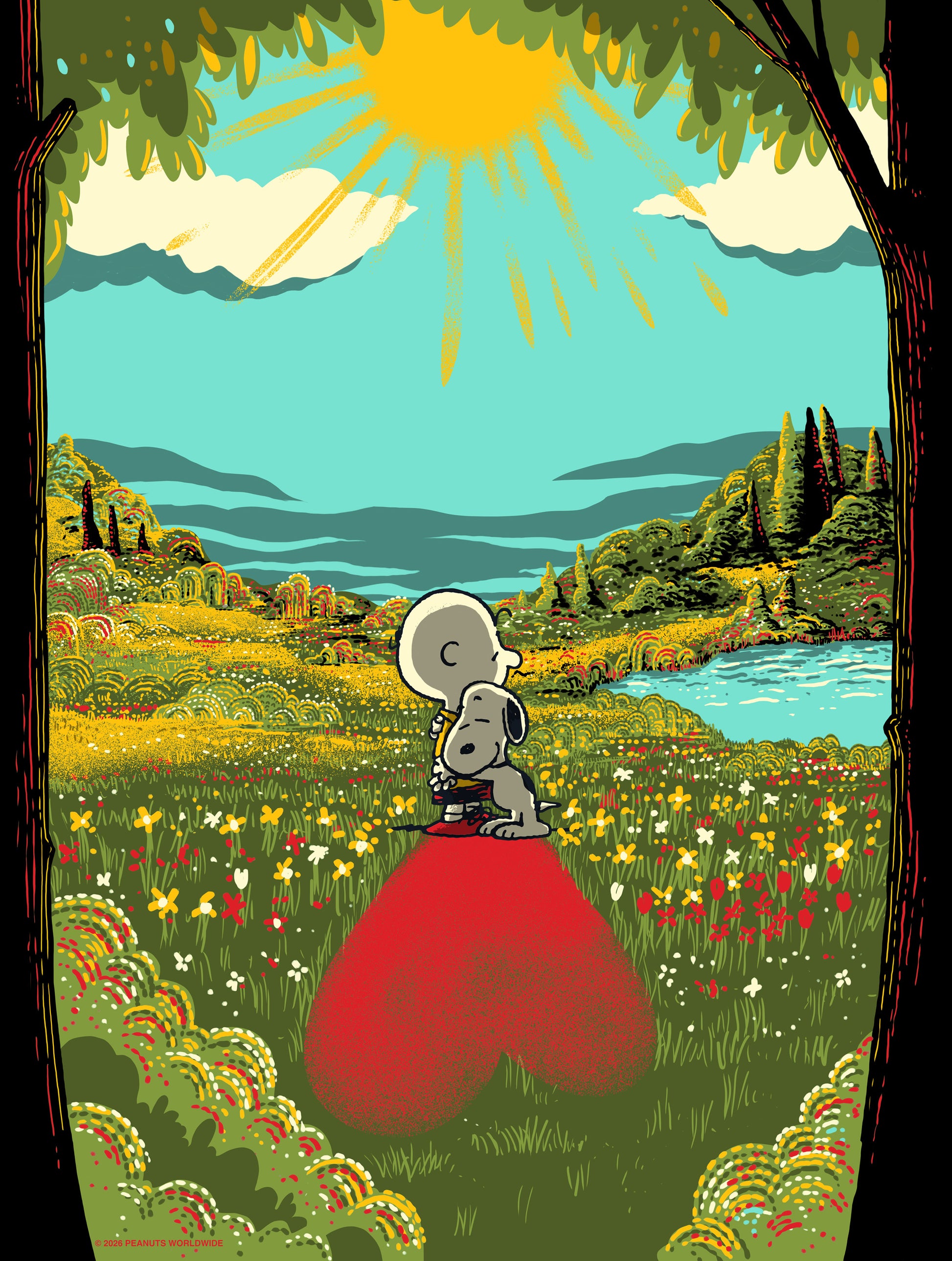 Raid71 & Charles M. Schulz "Peanuts: Midday"