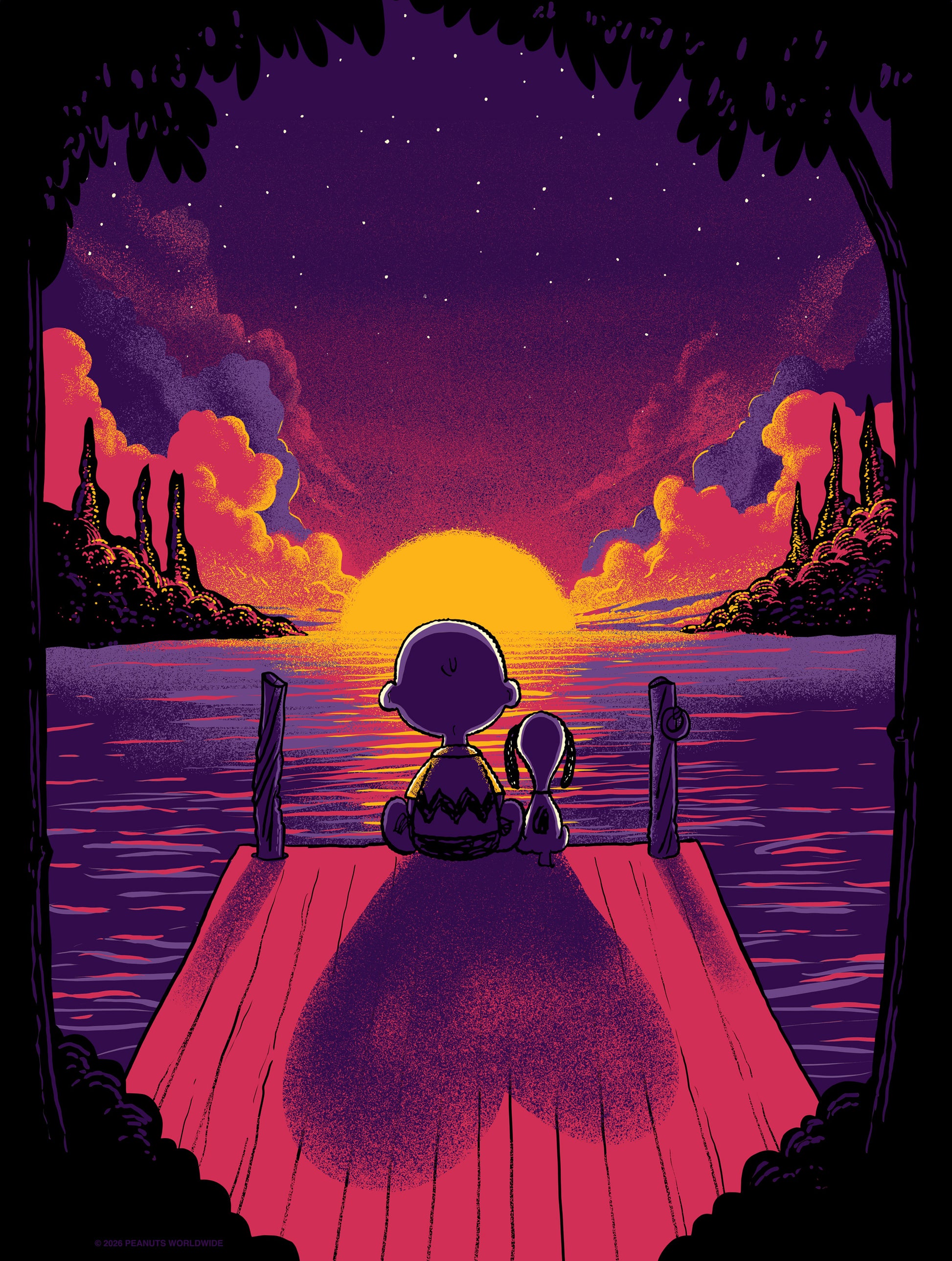Raid71 & Charles M. Schulz "Peanuts: Dusk"