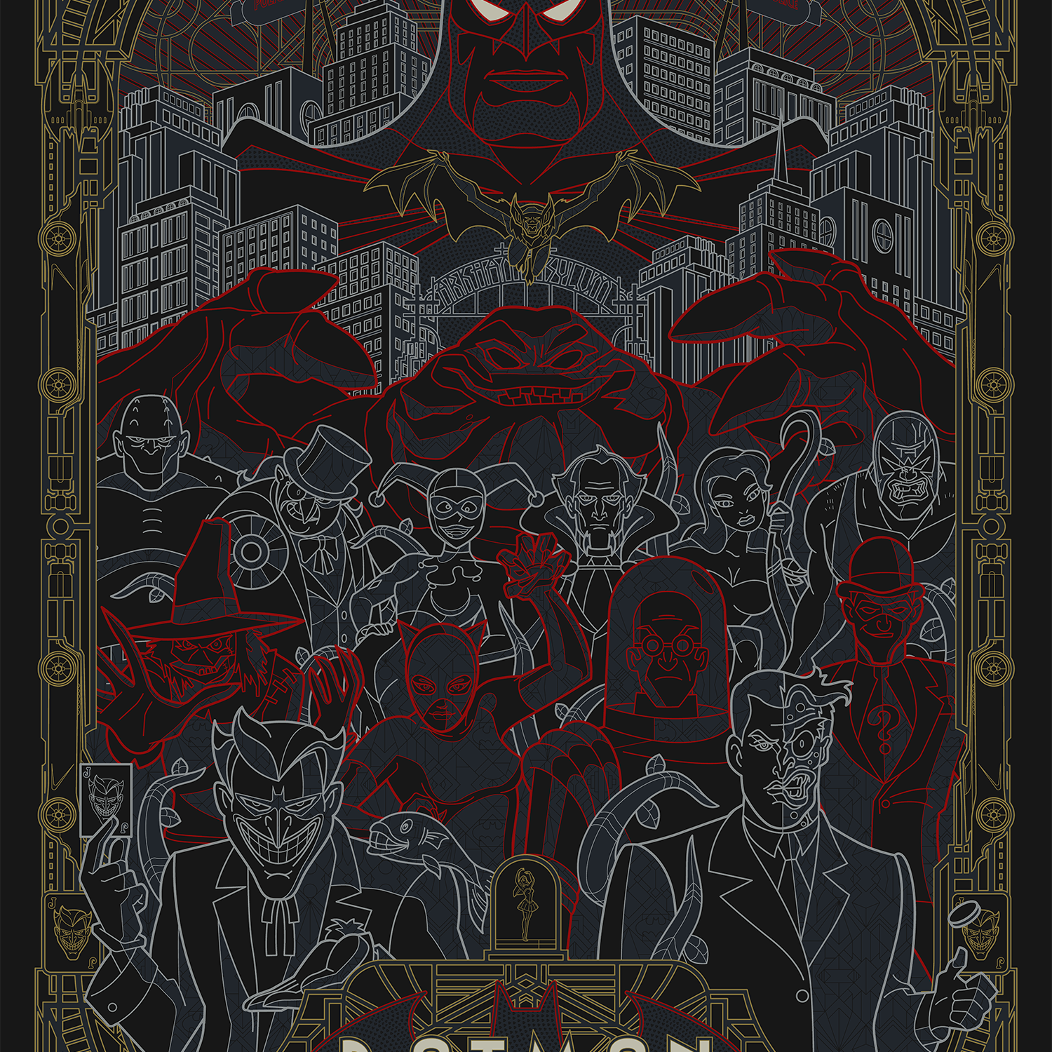 Anthony Petrie "Batman: The Animated Series" Variant